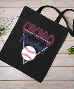 Retro Chicago Cubs Tote Bag, MLB Baseball, Cool Gifts for Baseball Lovers, MLB, Create Printed Tote Bags Design for Your Baseball Team Favored