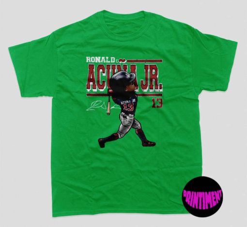 Ronald Acuna Jr. T-Shirt, Atlanta Baseball Ronald Acuna Jr. Shirt, Ronald Acuna Jr #13, Ronald Acuna Jr. Fan Shirt