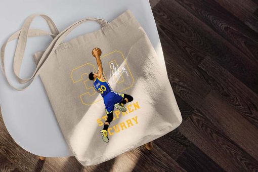 Stephen Curry Dunk Tote Bag, Golden State Warriors Stephen Curry Bag, NBA Golden State Warriors Steph Curry 30, NBA Steph Bag