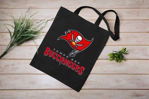Tampa Bay Buccaneers Logo - Football Team Canvas Tote Bag, NFL Football League, Tampa Florida, Tampa Tote Bag