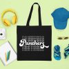 Team Mascot Bag, Panthers Team Tote Bag, Panthers Team Spirit Canvas Tote, Panthers Fan, Gift Football Fans, NFL Football League