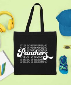 Team Mascot Bag, Panthers Team Tote Bag, Panthers Team Spirit Canvas Tote, Panthers Fan, Gift Football Fans, NFL Football League
