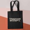 Tennessee Volunteers Baseball Tote Bag, Custom Canvas Tote Bag, Minimalist Vols, University of Tennessee Baseball, Printed Tote Bag