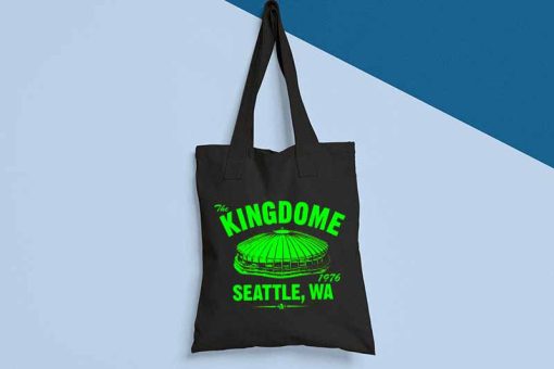 The Kingdome 1976 Football Tote Bag, Past Home of Your Seattle Seahawks, Seattle Football, Tote Bag Print