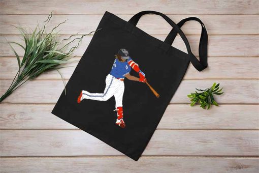 Toronto Blue Jays Tote Bag, Vladimir Guerrero Jr. Baseball First Baseman, League Baseball Custom Tote, Printed Tote Bag, Shoulder Bag
