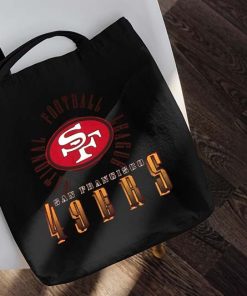 Vintage 1994 NFL San Francisco 49ers Canvas Tote, San Francisco Football Team Bag, NFL, Shopping Bag, Tote Bag