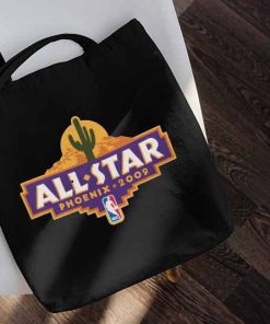 Vintage 2009 NBA All-Star Phoenix Tote Bag, NBA Basketball Bag, Vintage Phoenix Suns Tote Bag, Gift Bag for Fans, Shopping Bag