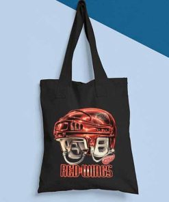 Vintage Detroit Red Wings Hockey Canvas Tote Bag, Ice Hockey Team, NHL, Canvas Sports Tote Bag, Shopping Bag, Hockey Team