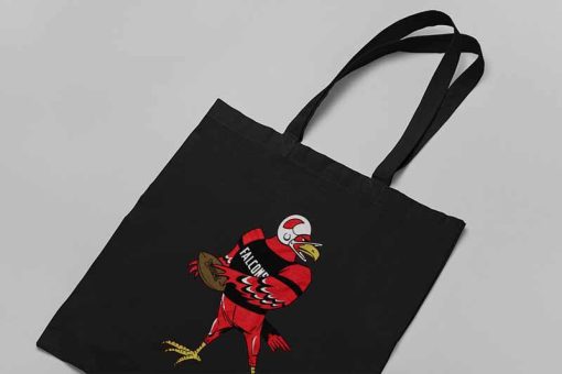 Vintage Style Atlanta Falcons Custom Tote Bag, Inspired Football, Football Team, Football League NFL, Gift for Sport Lovers