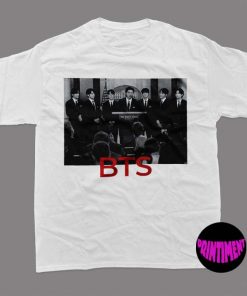 BTS Shirt, BTS at the Whitehouse Shirt, BTS Vintage Shirt, Bangtan Boys Shirt, Korean Music Group