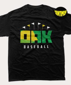 Oakland Baseball Ballpark T-Shirt, Baseball Game Tee, Baseball Season Shirt, Baseball Player Shirt