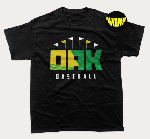 Oakland Baseball Ballpark T-Shirt, Baseball Game Tee, Baseball Season Shirt, Baseball Player Shirt