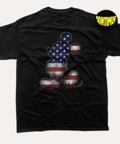 Mickey 4th of July T-shirt, USA Flag Disney Shirt, Disney Mickey Shirt, Patriotic Shirt, Mickey Mouse Tee