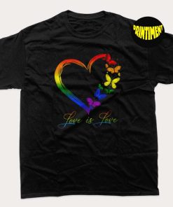 Love Is Love T-Shirt, LGBT Shirt, Rainbow Pride Shirt, Love Wins Shirt, Gay Pride Shirt, Lesbian Gay Tee