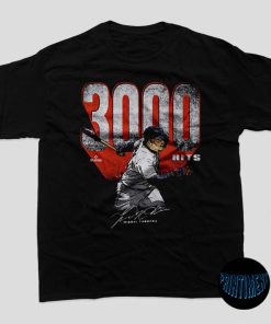 Miguel Cabrera Men's Cotton T-Shirt, Detroit Tigers Baseball Miguel Cabrera Detroit 3000 Hits Shirt, MLB 2022 Shirt, Baseball First Baseman