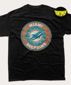 Miami Dolphins T-Shirt, Football Shirt, Miami Dolphins Fan Shirt, 90s NFL Graphic Tee, Football NFL Team Shirt