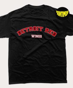 Detroit Red Wings Hockey Team T-Shirt, Detroit Red Wings NHL, 90s Detroit Red Wings Hockey Jersey Shirt