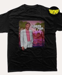 Ron Desantis Is Florida Man vice City T-Shirt, Florida Stanle Shirt, the Office Shirt, the Office Gift