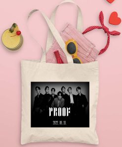 We Are Bulletproof BTS Comeback 2022 Tote Bag, BTS Bangtan Boys Bag, We Are Bulletproof, Army Canvas Tote, Gift for Fan