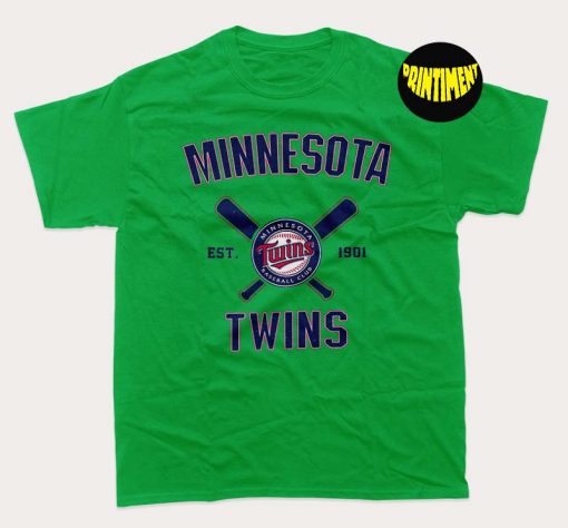 Minnesota Twins T-Shirt, Baseball Shirt, MLB Champions 2022 Shirt, Vintage American Sport Tees