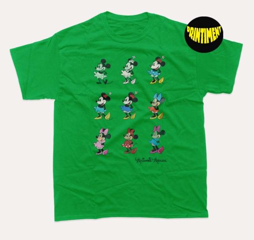 Minnie Mouse T-Shirt, Animation Minnie Shirt, Minnie Mouse Birthday Shirt, Best Day Ever Disney Shirt