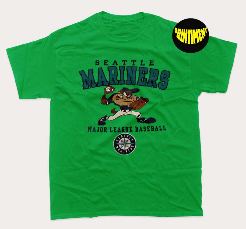 MLB Seattle Mariners Looney Tunes Taz T-Shirt, Seattle Mariners Shirt,  Baseball Team Shirt, Gift for Fan