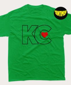 Kansas City Shirt, KC Football Shirt, KC Shirt, Kansas City Living, NFL Shirt, Love Kansas City Shirt