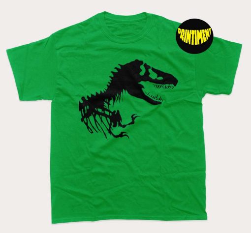 T-Rex T-Shirt, Dinosaur Skeleton Shirt, Fathers Day Shirt, Archeologist Shirt, Father’s Day Gift