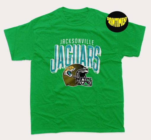 NFL Retro Black Jacksonville Jaguars T-Shirt, Jaguar Fan Shirt, Gift for Jacksonville Football