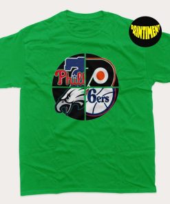 Philadelphia Sports NFL T-Shirt, Philadelphia Teams Shirt, Football Fan Shirt, Philadelphia Eagles Football Shirt