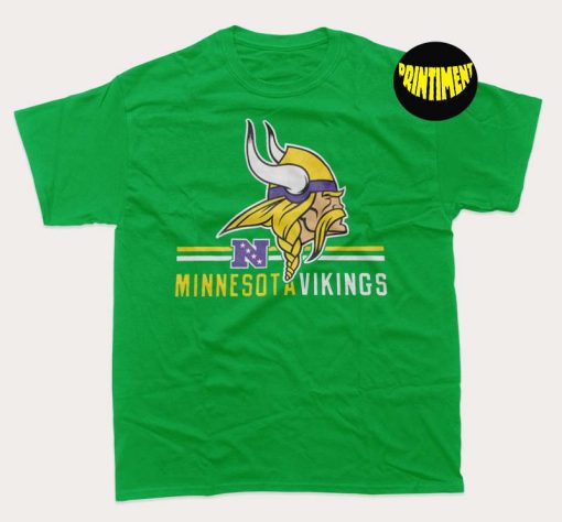Minnesota Vikings T-Shirt, Minnesota Football Shirt, Vikings Team Spirit Shirt, Minnesota Tee, NFL Football Gift
