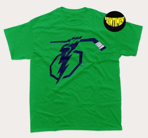 Vintage Tampa Bay Lightning T-Shirt, NHL Champions Shirt, NHL Tampa Bay Lightning, Tampa Bay Lightning Gift