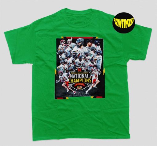 Maryland Terrapins NCAA Lacrosse National Champions 2022 T-Shirt, Maryland Terrapins Shirt, Gift for Fan