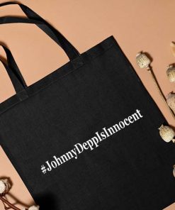 Johnny Depp is Innocent Tote Bag, Justice For Johnny, Hearsay Bag, Team Johnny Depp, Depp Supporters Tote Bag