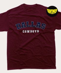Dallas Cowboys T-Shirt, Football Team Shirt, Dallas Cowboys Football, Football Champion Shirt, Gift for Fan