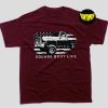 Squarebody American Flag Square Body Truck T-Shirt, 80s Shirt, Car Enthusiast, Vintage Pickup Truck Short