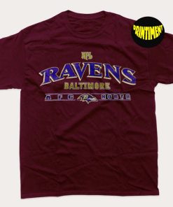 Baltimore Raven NFL Football AFC North T-Shirt, Baltimore Football Shirt, Ravens Shirt, NFL Shirt