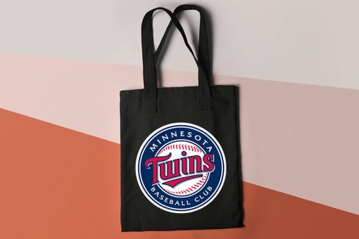 Minnesota Twins MLB 2022 Tote Bag, MLB Baseball Bag, Minnesota Twins Bag, Team Baseball Fan, Sport Bag, Tote Bag