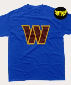 Washington Commanders Football T-Shirt, NFL Football Shirt, Washington Team Shirt, NFL Classic Shirt
