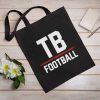 Tampa Bay City Football Canvas Tote Bag Printed, Tampa Bay Buccaneers, Cool Gifts for Football Lovers, NFL 2022