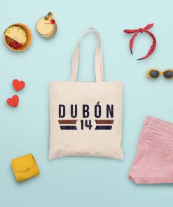 Mauricio Dubon Tote Bag, Houston Astros Bag, Baseball Fan Bag, MLB Baseball Team, Gift for Fan