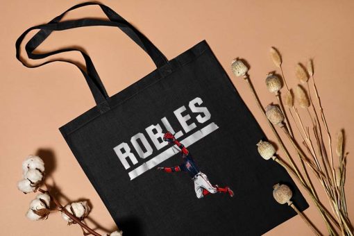 Víctor Robles Tote Bag, Baseball Player Bag, Washington Nationals Baseball, Gift for Fans