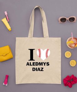 I Love Aledmys Diaz Tote Bag, Houston Astros Shirt, Houston Baseball Fan Gift, American Baseball Team