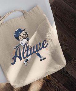 Jose Altuve Tote Bag, Houston Astros Baseball Bag, MLB Baseball Fan, Gift for Baseball Player