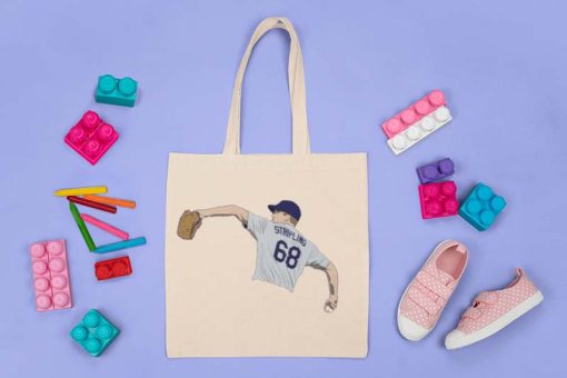 Ross Stripling Toronto Blue Jays Tote Bag, MLB Baseball Bag, Baseball Team Bag, Gift for Fans