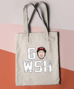 Erick Fedde Tote Bag, Washington Nationals Team Bag, Baseball Fan Gift, MLB Baseball Bag
