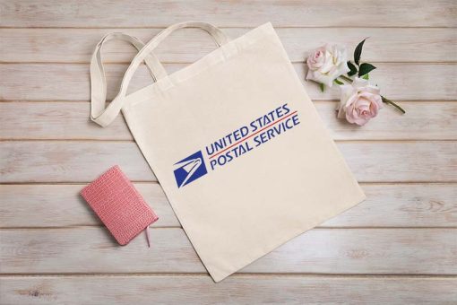 USPS Tote Bag, Postal Bag, Postal Group Bag, Post Office, Postal Worker, Shopping Bag, Canvas Tote Bag