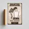 BTS Sugar Wanted By Police Poster, BTS Fan Wall Hanging, Bangtan Boys Poster, Gift for Army, Yoongi Poster Print