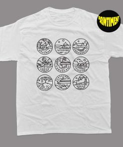 Star Wars Planets Simple T-Shirt, Disney Star Wars Tee, Tatooine Shirt, Star Wars Gift, Perfect Park Day Shirt