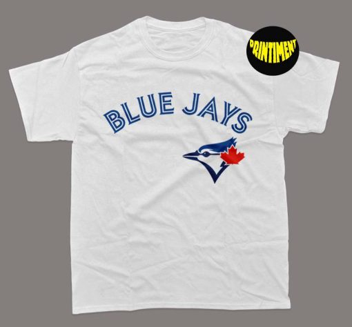 Toronto BlueJays Logo MLB Baseball T-Shirt, Blue Jays Lovers Gifts, Blue Jays Fans Tee, Blue Jays Signatures Shirt